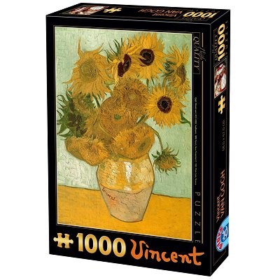 D-Toys (66916-VG01) - Vincent van Gogh: "Sunflowers" - 1000 pieces puzzle
