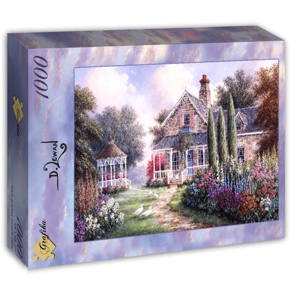 Grafika (T-00505) - Dennis Lewan: "Elmira's Cottage" - 1000 pieces puzzle
