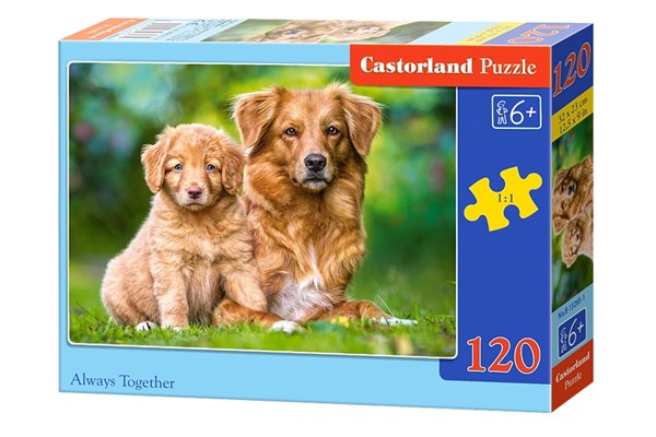 Castorland (13265) - "Always Together" - 120 pieces puzzle