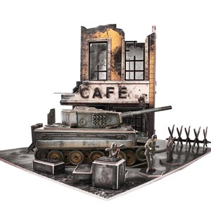 Cubic Fun (JS4201h) - "German Tiger I" - 258 pieces puzzle