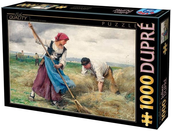 D-Toys (72788-1) - Julien Dupre: "The Harvesting of the Hay" - 1000 pieces puzzle