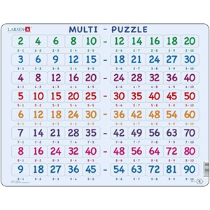 Larsen (AR17) - "Multi puzzle" - 80 pieces puzzle