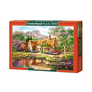 Castorland (C-300365) - "Twilight at Woodgreen Pond" - 3000 pieces puzzle