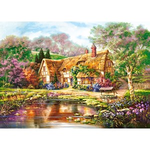 Castorland (C-300365) - "Twilight at Woodgreen Pond" - 3000 pieces puzzle