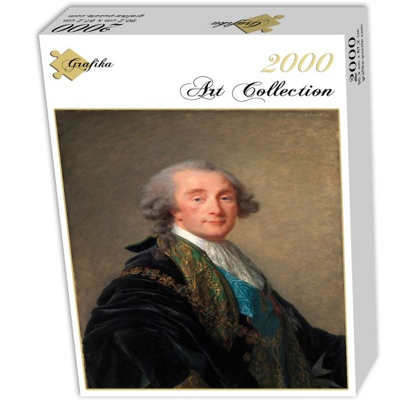 Grafika (02174) - Élisabeth Vigée Le Brun: "Alexandre Charles Emmanuel de Crussol-Florensac, 1787" - 2000 pieces puzzle