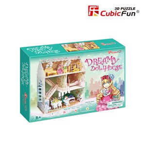 Cubic Fun (P645H) - "Dreamy Dollhouse" - 160 pieces puzzle