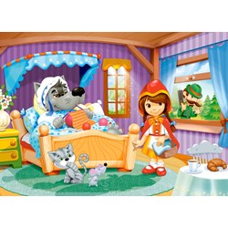 Castorland (B-06915) - "Little Red Riding Hood" - 60 pieces puzzle