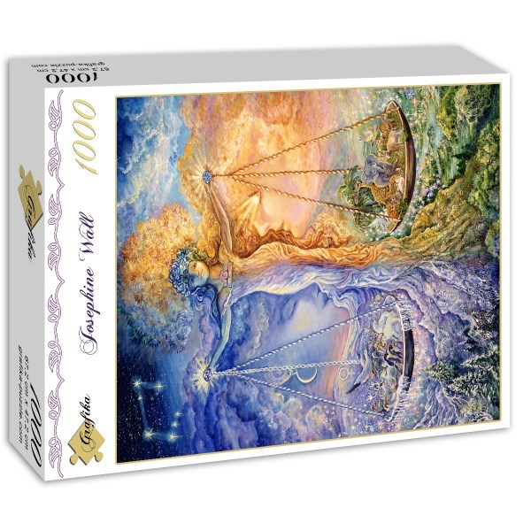 Grafika (00823) - Josephine Wall: "Zodiac Sign, Libra" - 1000 pieces puzzle