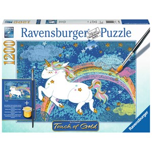 Ravensburger (19932) - "Happy Unicorn" - 1200 pieces puzzle