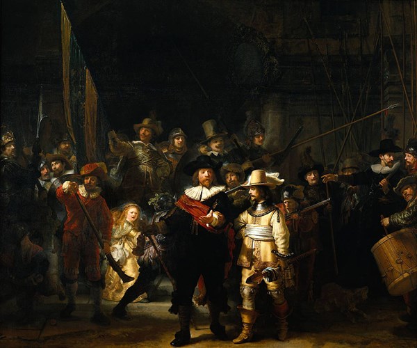 PuzzelMan (472) - Rembrandt: "The Night Watch" - 210 pieces puzzle