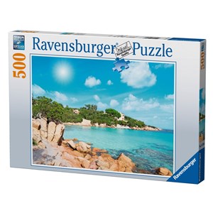 Ravensburger (14758) - "Sardinia" - 500 pieces puzzle