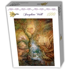 Grafika (T-00180) - Josephine Wall: "Willow World" - 1500 pieces puzzle