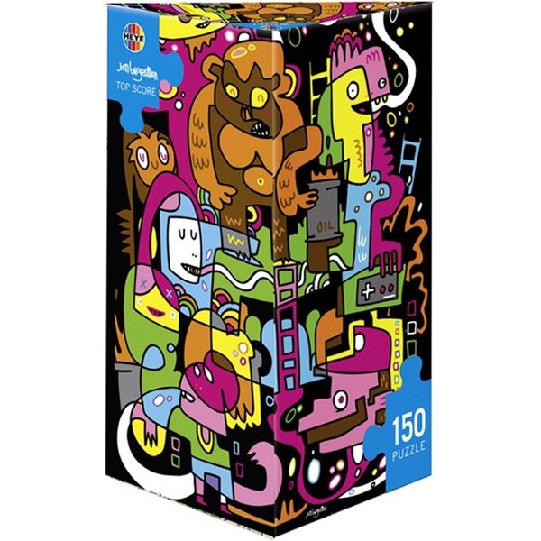 Heye (29483) - Jon Burgerman: "Best score" - 150 pieces puzzle