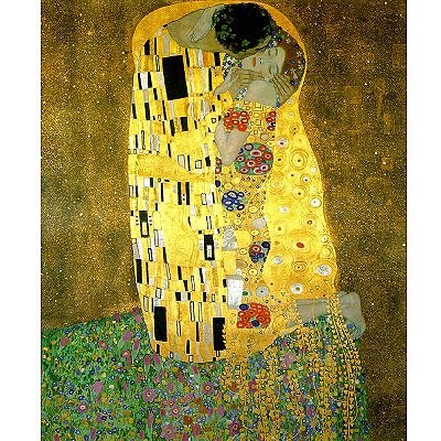 Piatnik (545962) - Gustav Klimt: "The Kiss" - 1000 pieces puzzle